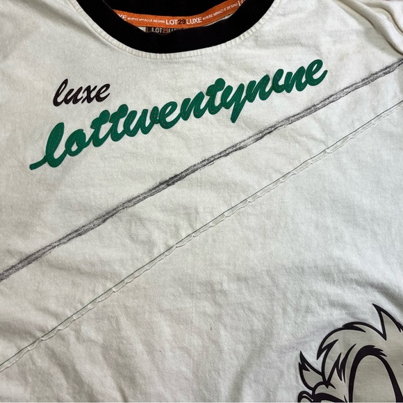 Vintage Lot 29 Luxe Taz Looney Tunes Shirt Y2K Streetwear XXXL - Picture 3 of 7